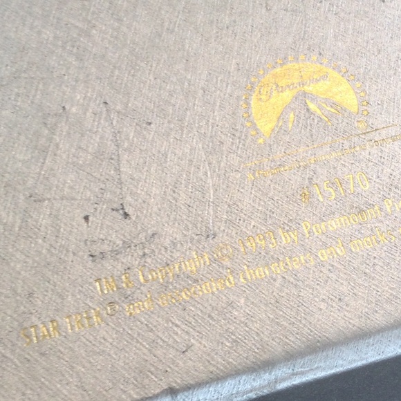 Star Trek VCR Screen Voyages. Collectors box of 6. Paramount 1993 - Picture 6 of 6